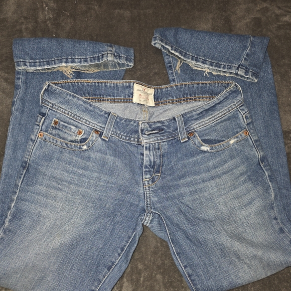 American Eagle Outfitters Blue Flare & Wide Leg Jeans - Picture 2 of 5